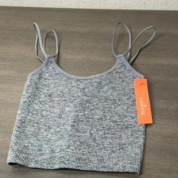 Colsie Gray Seamless Brami Womens Size XS - Picture 2 of 6